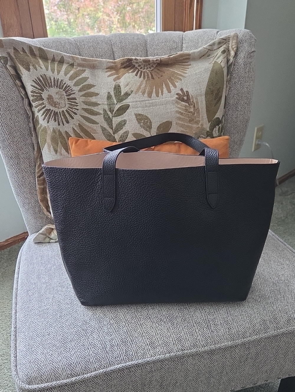 Cuyana Small Leather Tote